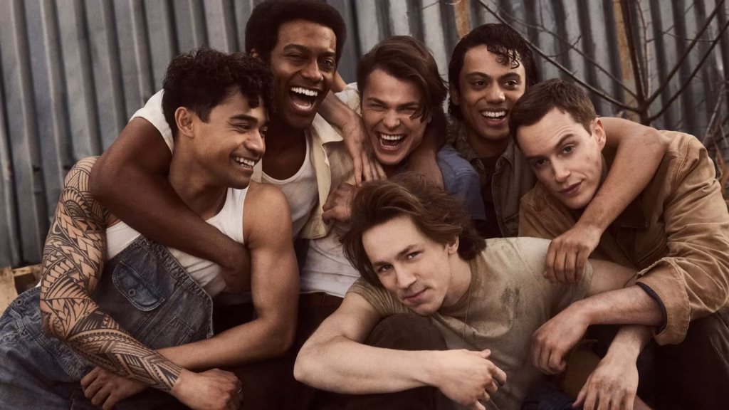 “The Outsiders” Broadway cast.