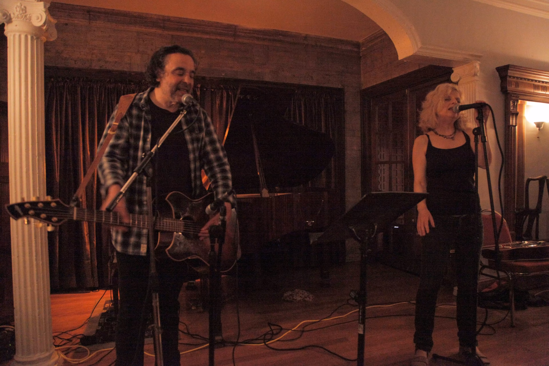 Jules Shear And Pal Shazar At Invisible Manor