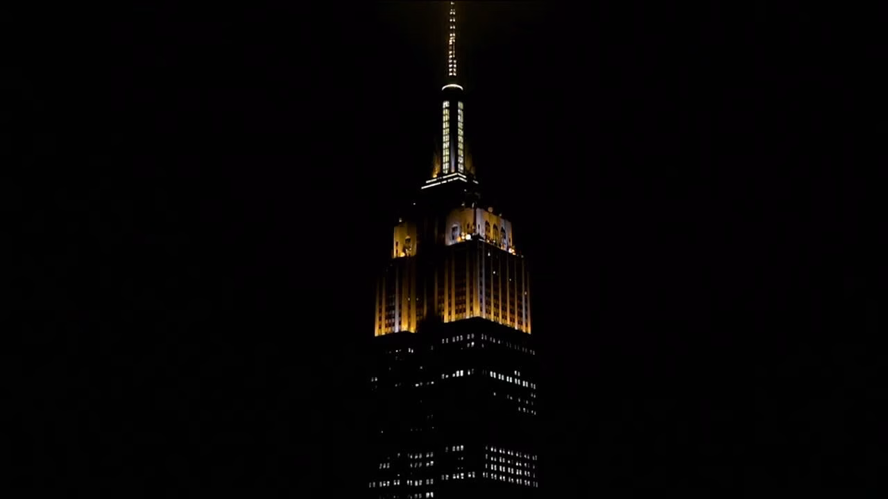 Empire State Building Goes GRAMMY Gold