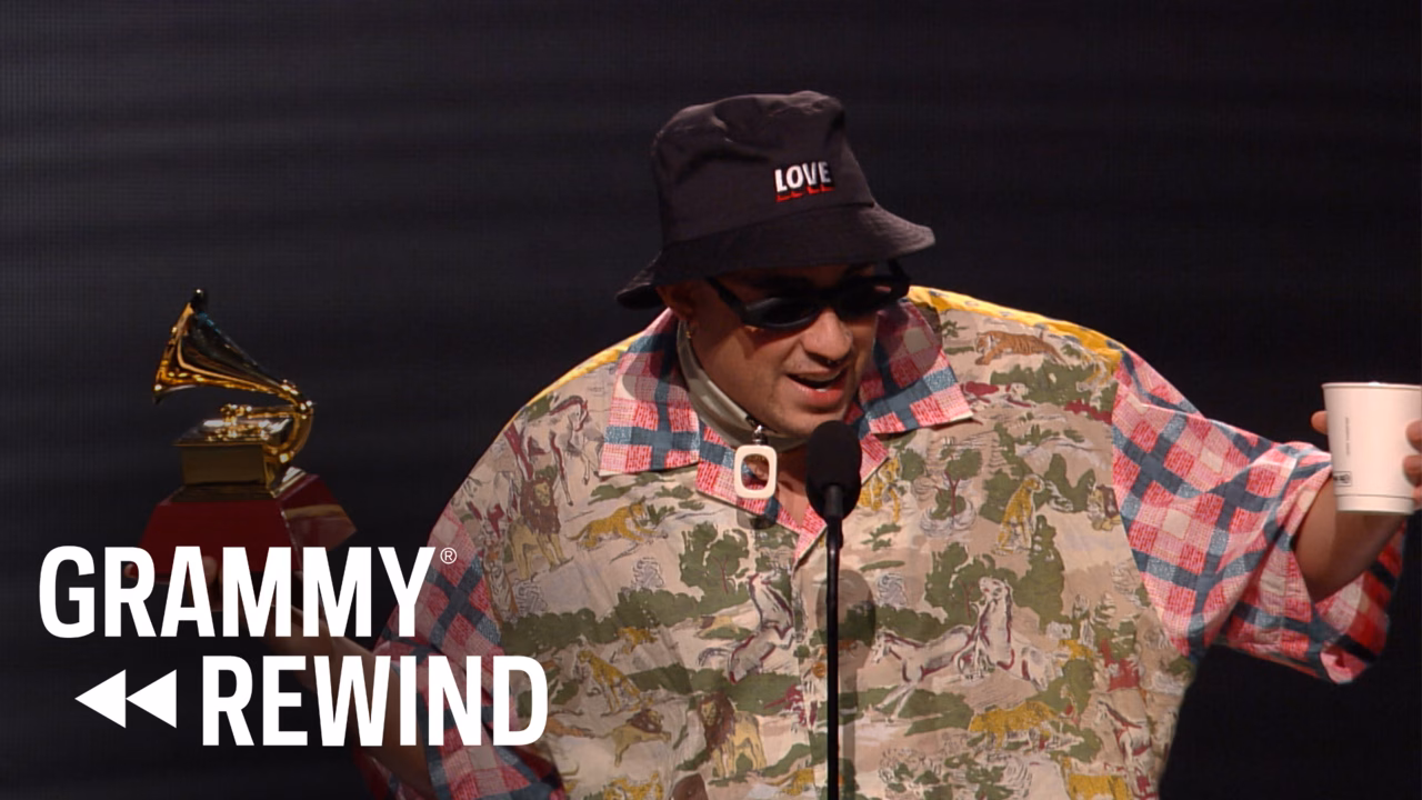 Bad Bunny’s First-Ever Latin GRAMMY Award In 2019 Came As A Big Surprise To Him | GRAMMY Rewind
