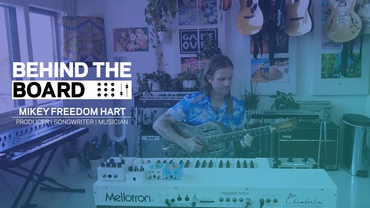 Mikey Freedom Hart Shares His Earliest Musical Experiences | Behind The Board