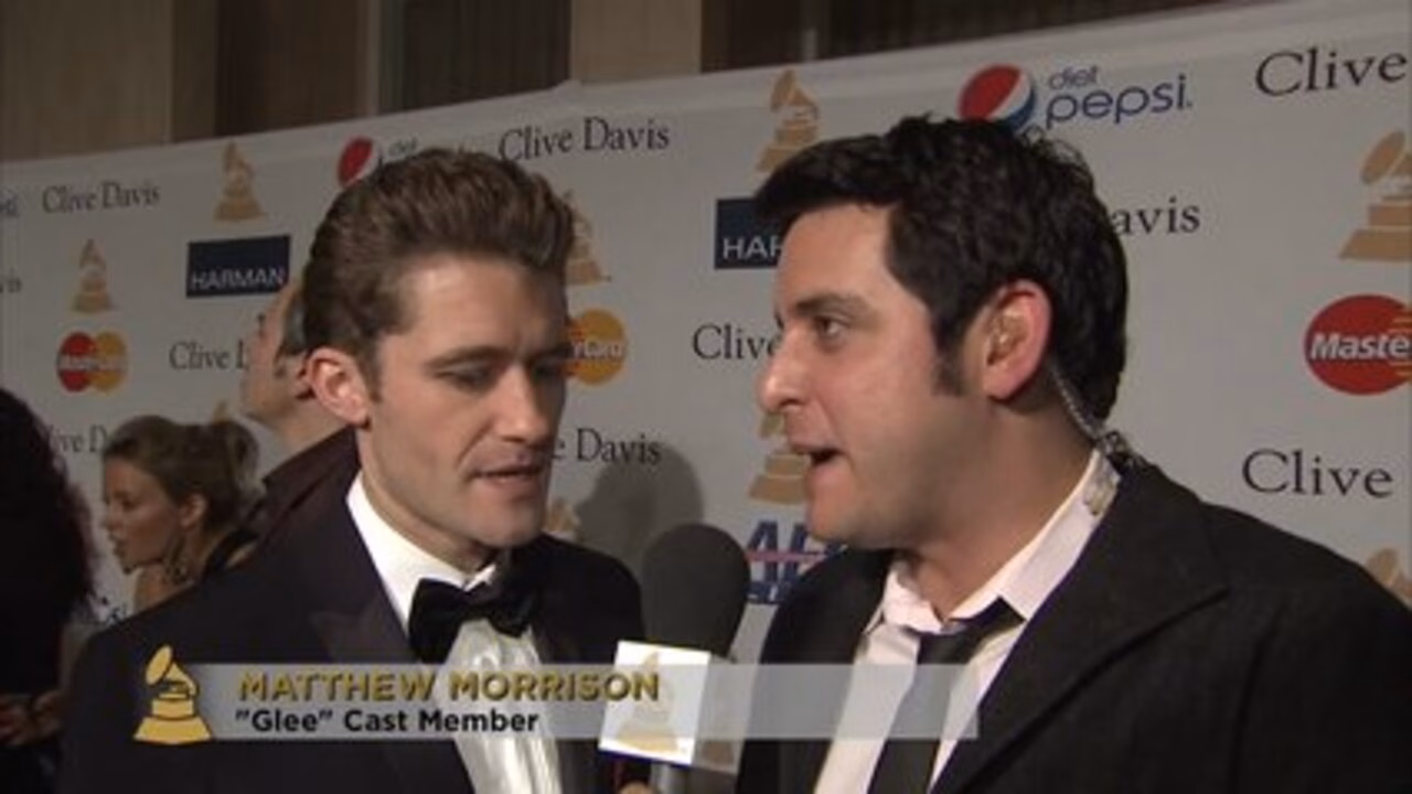 Matthew Morrison at Pre-GRAMMY Gala