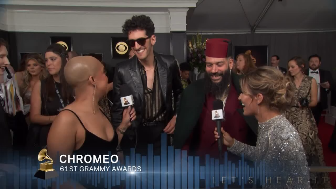 Chromeo Red Carpet Interview | 2019 GRAMMYs