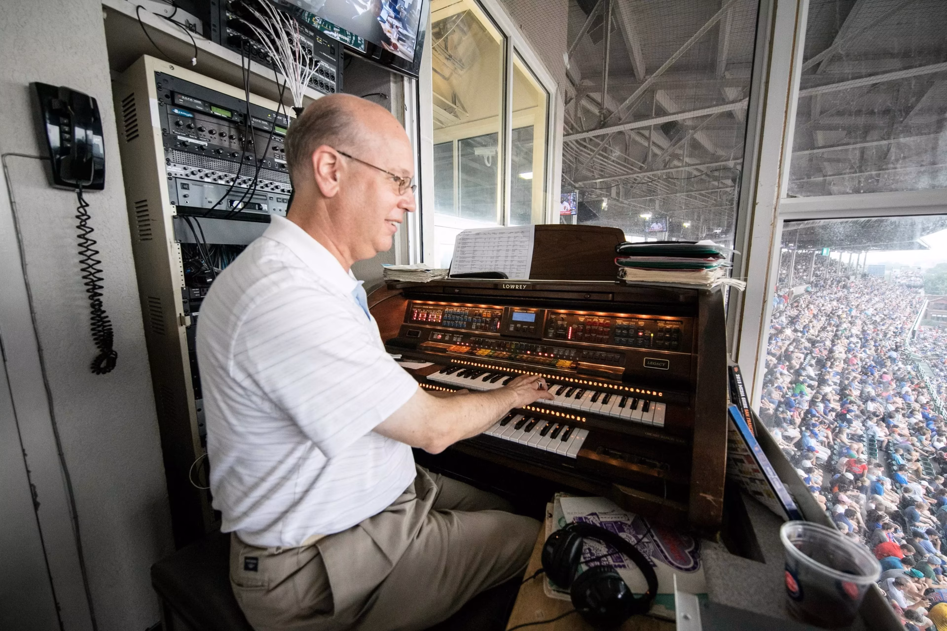 Chicago Cubs Organist Gary Pressy