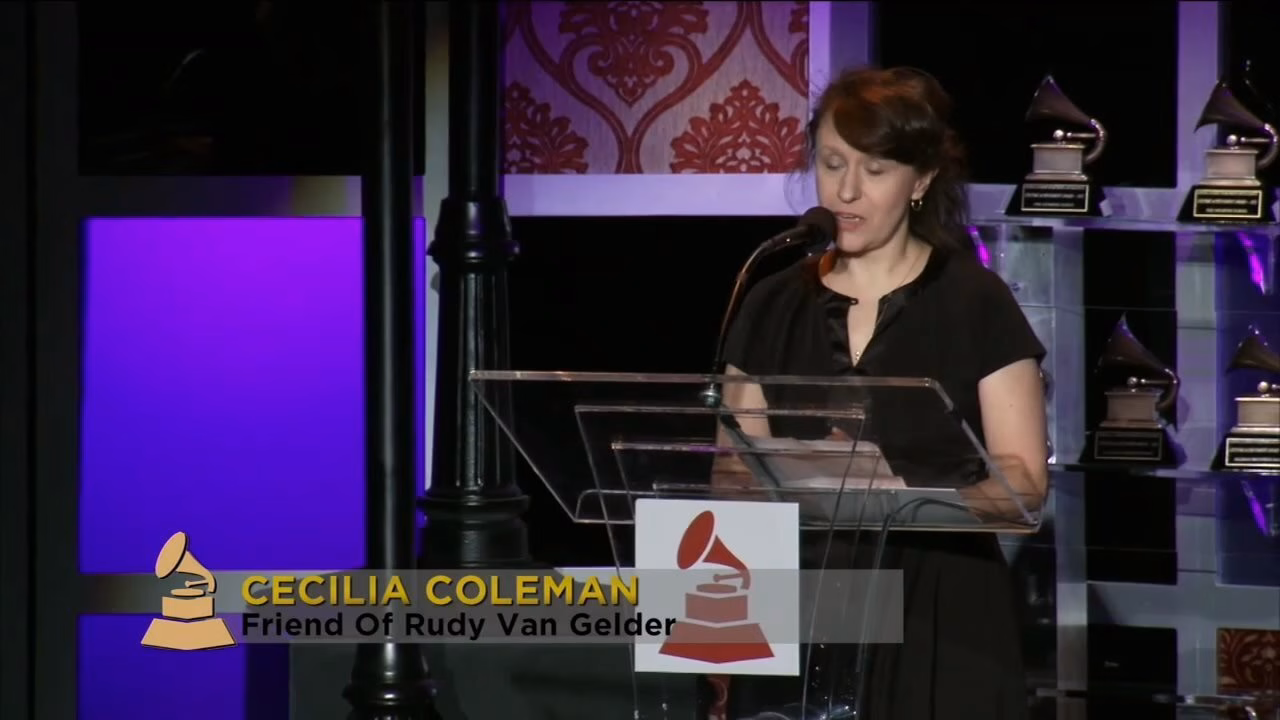 Rudy Van Gelder: Trustees Award Acceptance