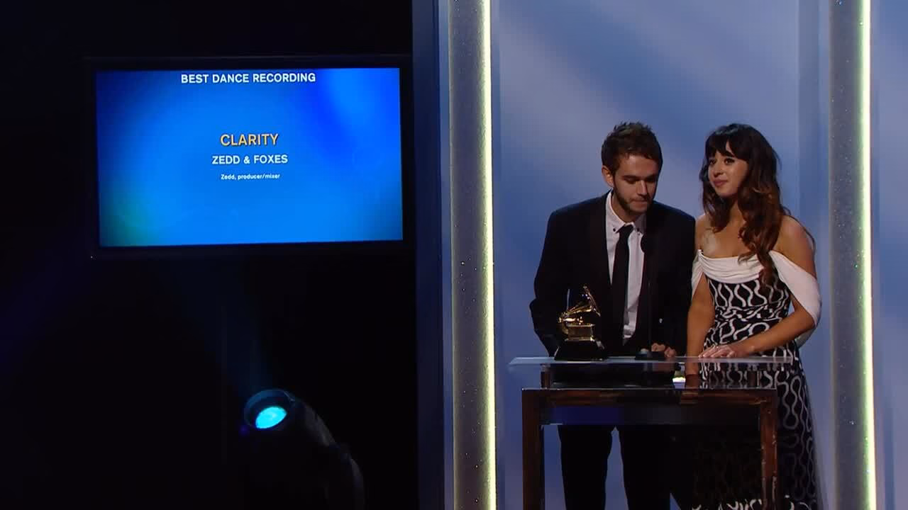Zedd, Foxes Win Best Dance Recording