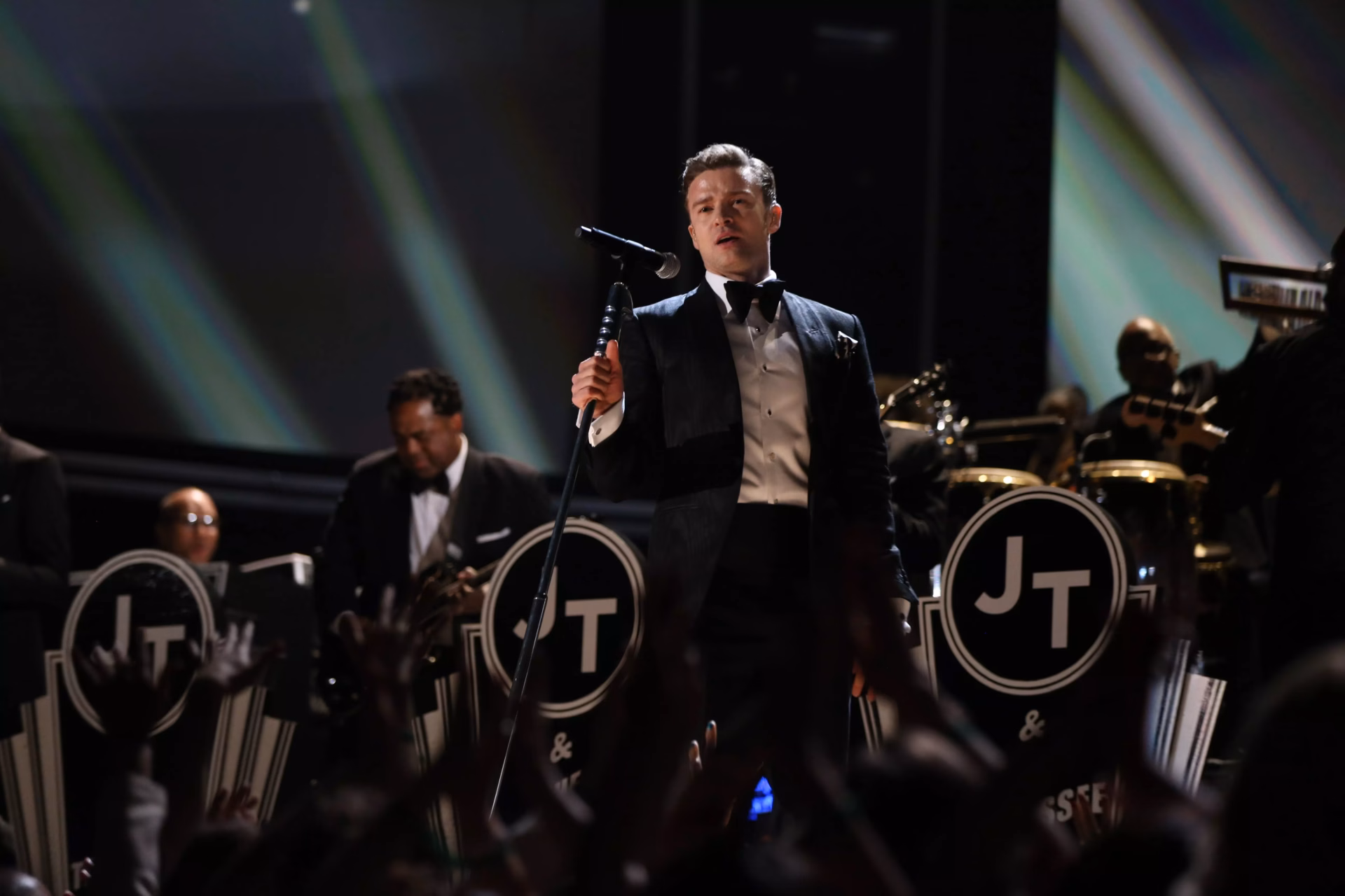Justin Timberlake performs at the 55th GRAMMY Awards in 2013