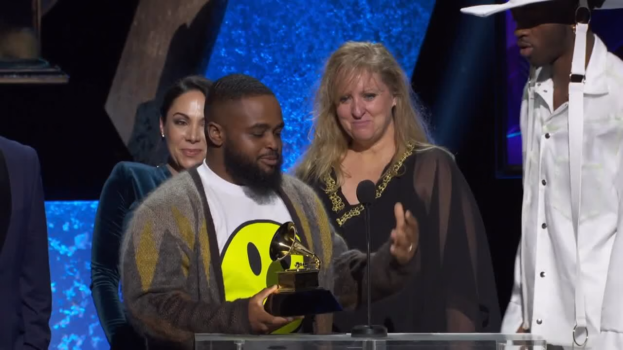 “Old Town Road” Wins Best Music Video | 2020 GRAMMYs Acceptance Speech
