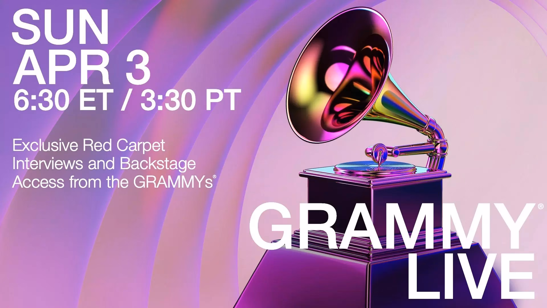 Watch GRAMMY Live On Sunday, April 3 | 2022 GRAMMYs