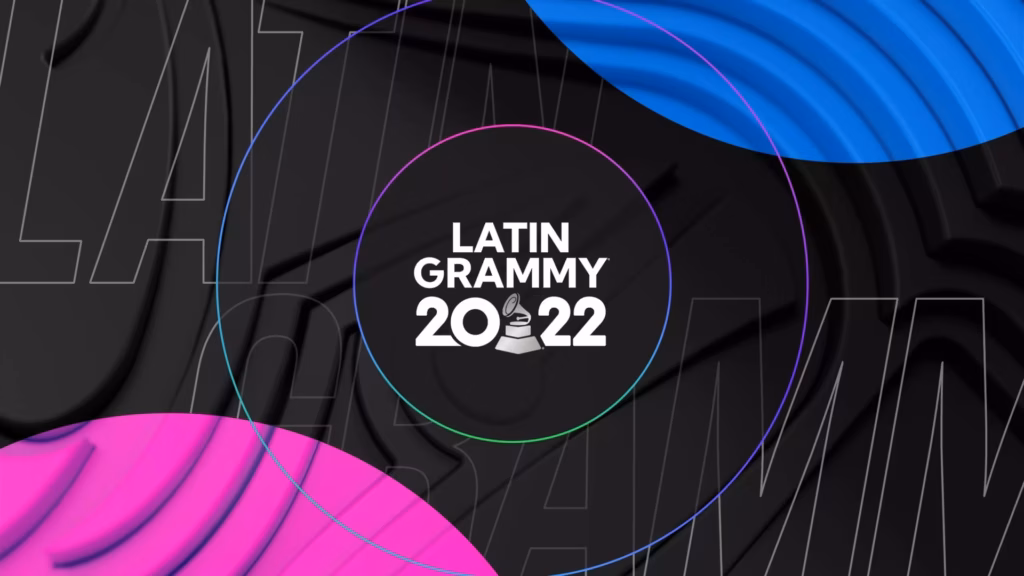 Graphic for the 2022 Latin GRAMMYs Key Art Main