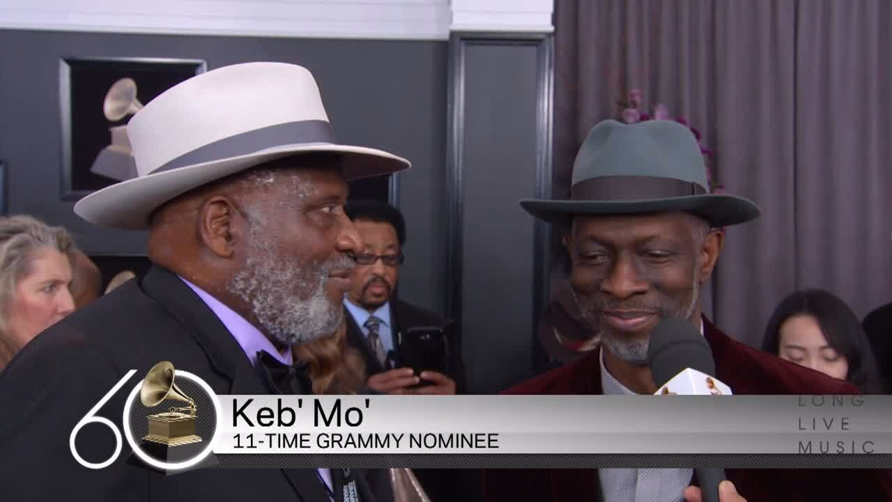 Keb’ Mo’, Taj Mahal Red Carpet Interview | 2018 GRAMMYs