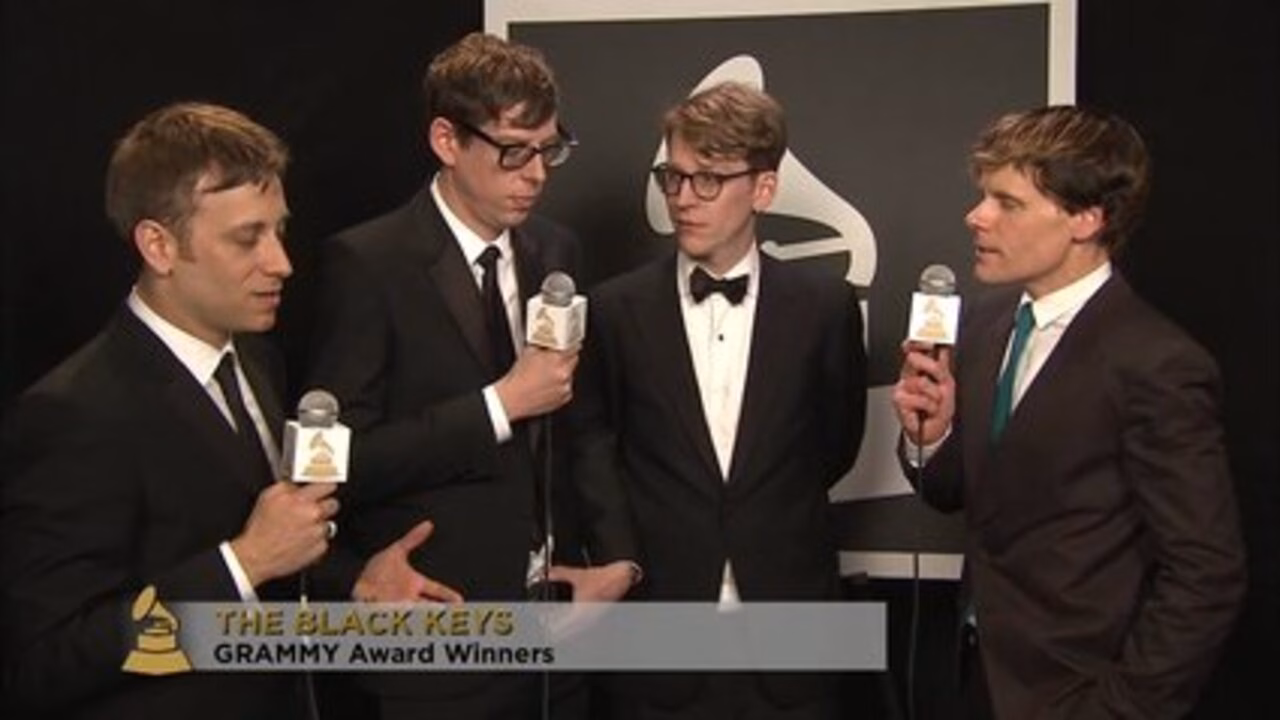 Black Keys interview at 53rd Annual GRAMMY Awards