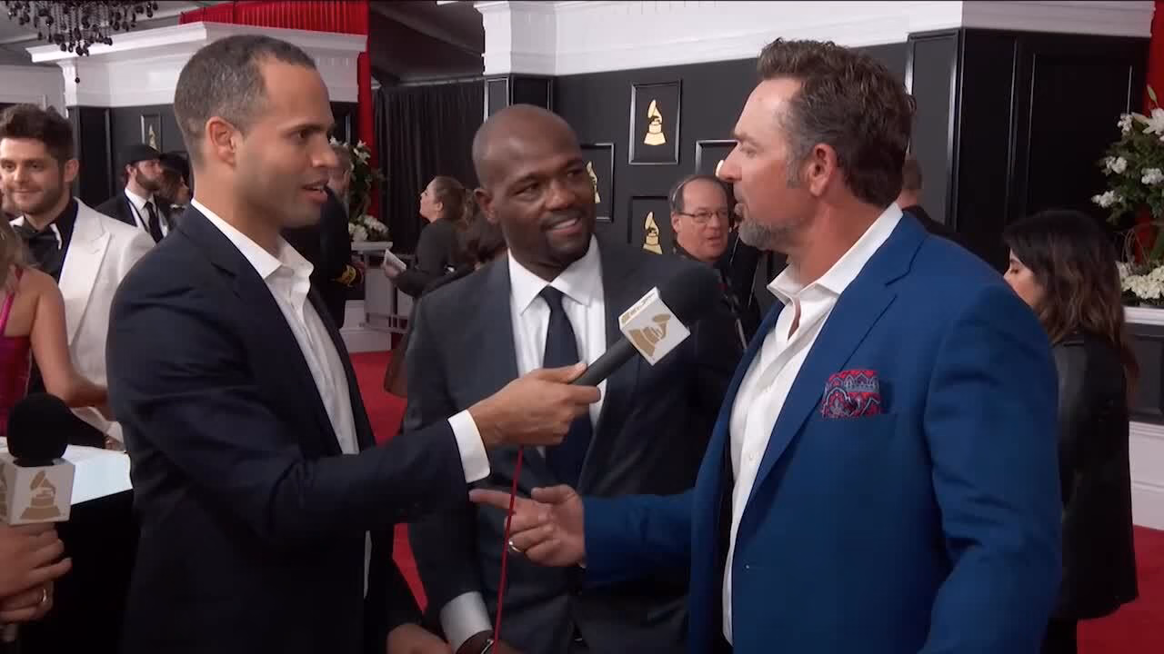 Harold Reynolds, Kevin Millar: GRAMMY Red Carpet Interview