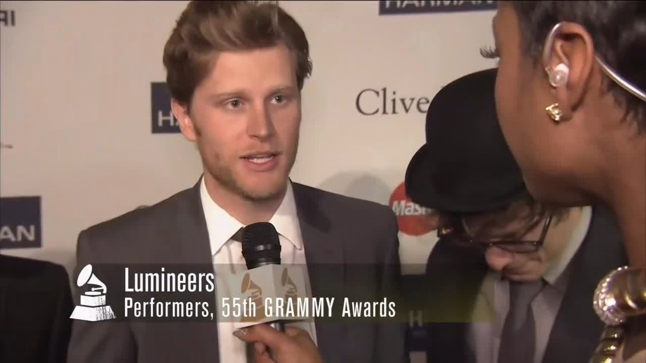 Lumineers at Pre-GRAMMY Gala