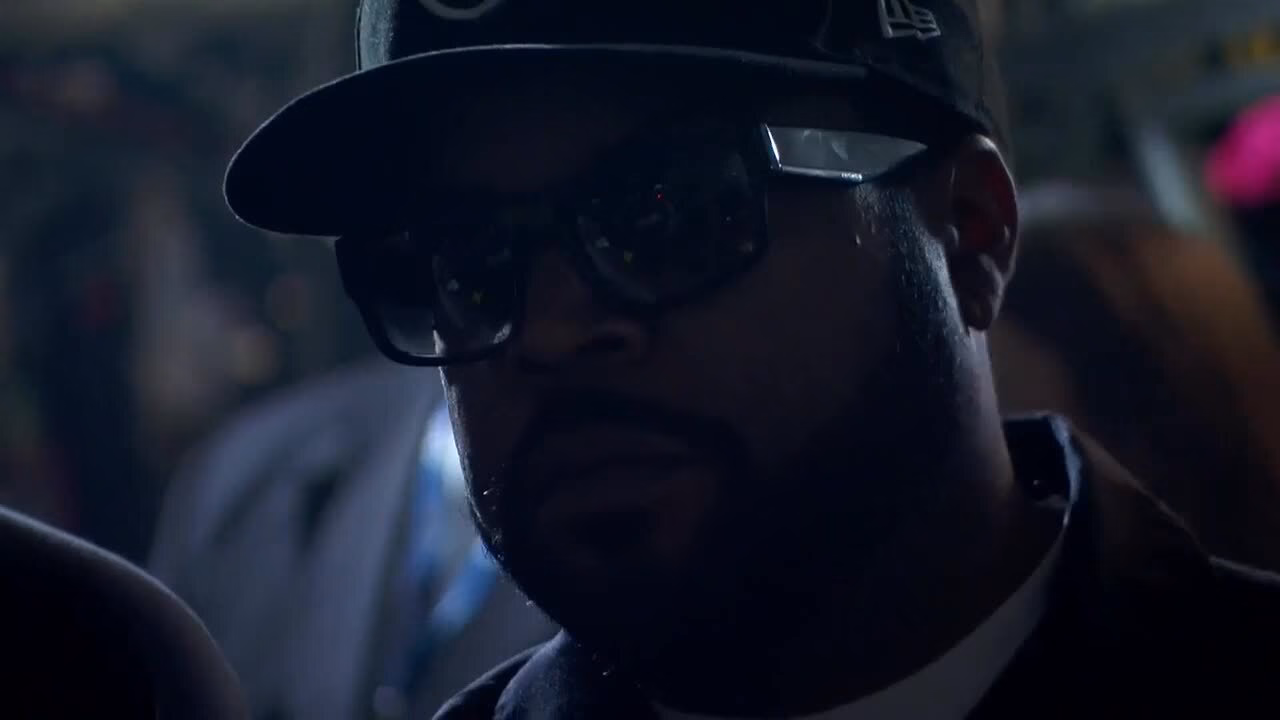 Ice Cube, O’Shea Jackson Jr: 58th GRAMMYs Backstage