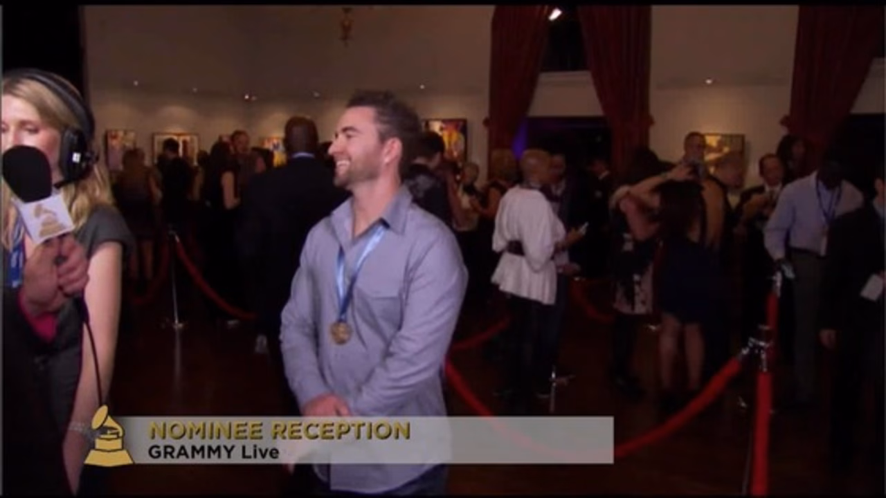 Chris Oryan at Nominees Reception