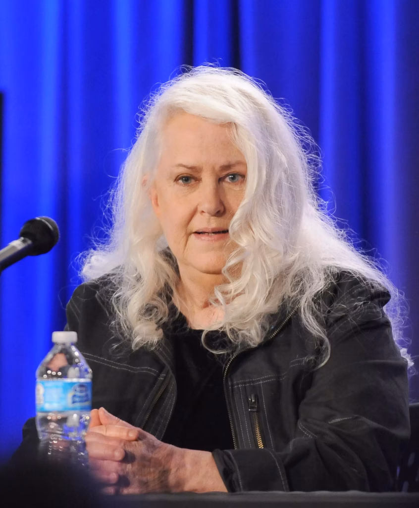 Grace Slick speaks at the GRAMMY Museum