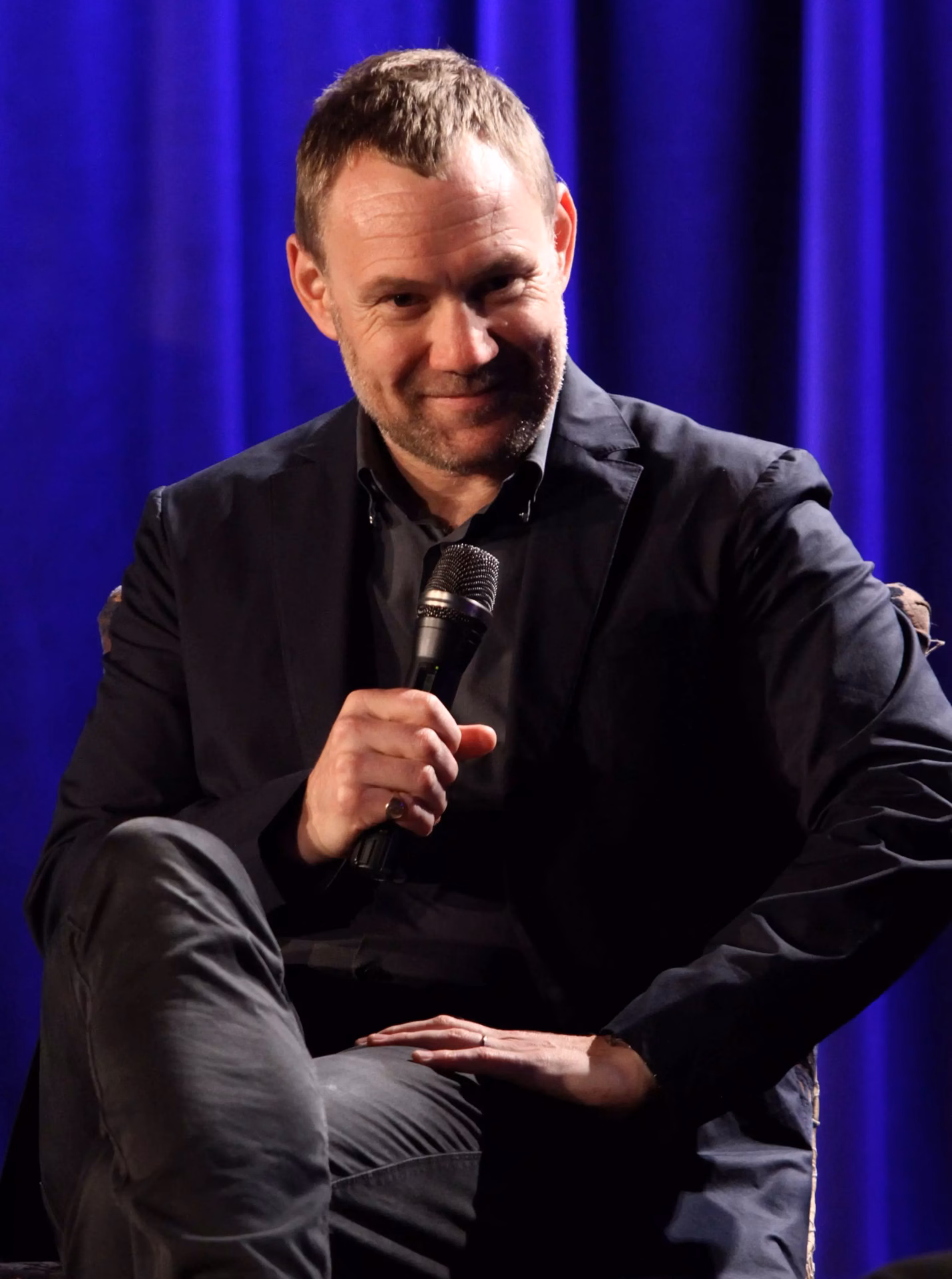 David Gray speaks at the GRAMMY Museum
