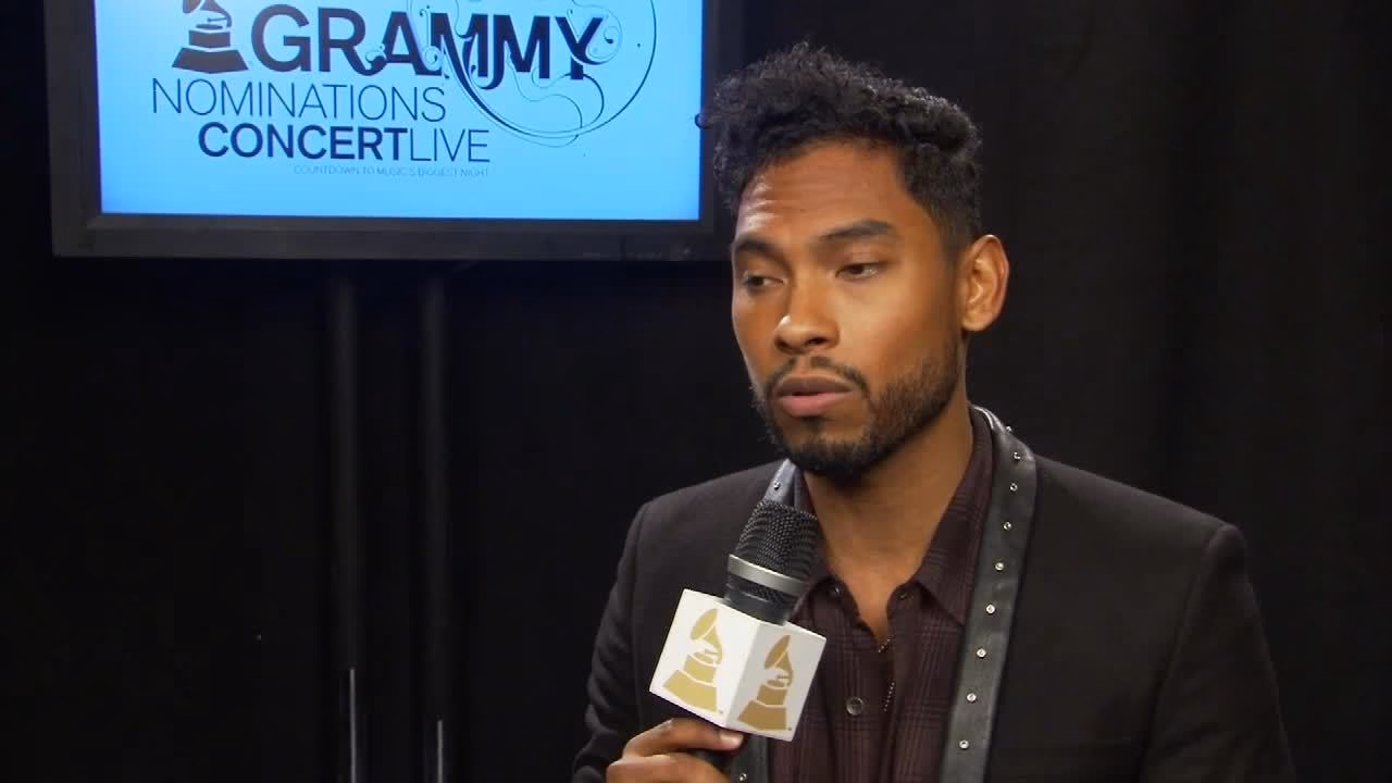 Miguel: GRAMMY Noms Concert Backstage