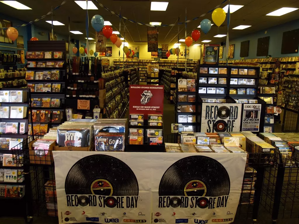 Record Store Day 2010 at Bull Moose in Salem, N.H.