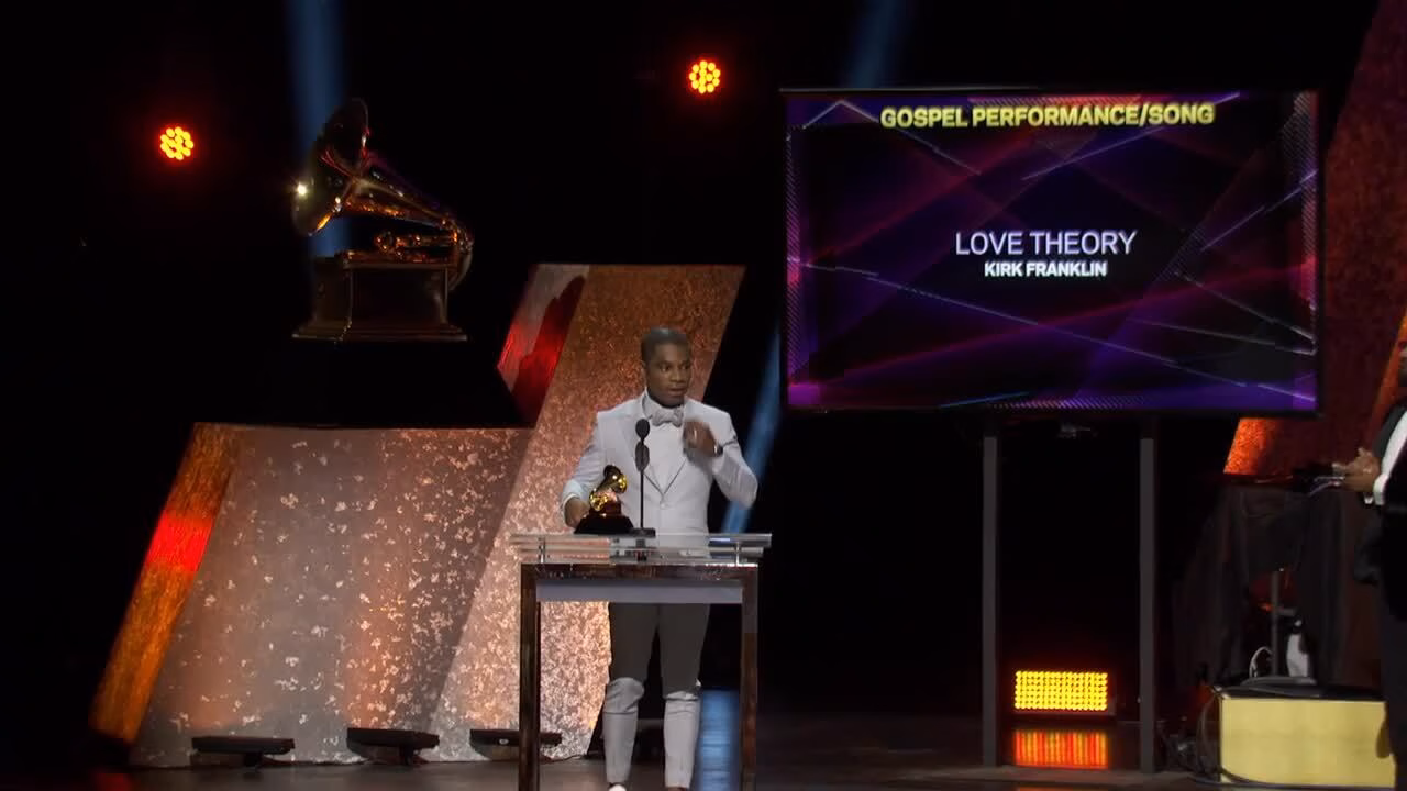 Kirk Franklin Wins Best Gospel Performance/Song | 2020 GRAMMYs Acceptance Speech