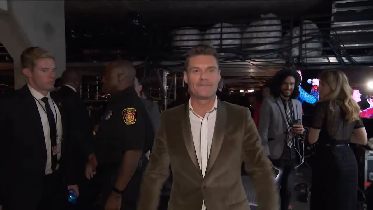 Ryan Seacrest: GRAMMY Backstage