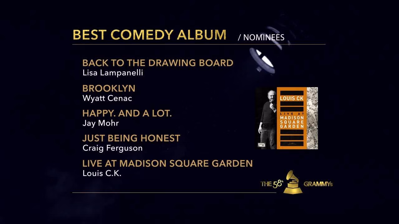 Best Comedy Album: 58th GRAMMY Nominees
