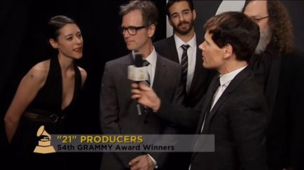 Backstage Interview with Album Of The Year Producers
