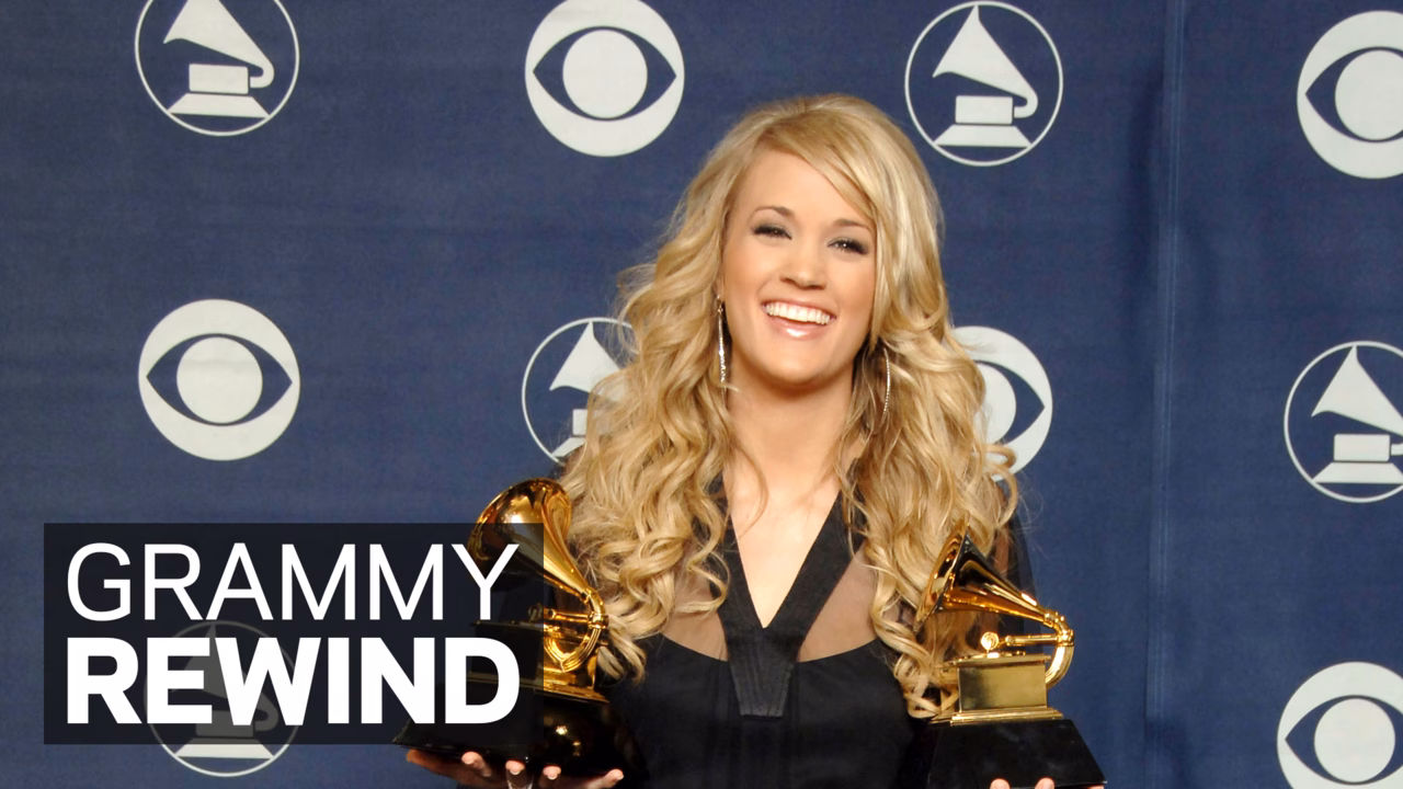 Watch Carrie Underwood Win Best New Artist At The 2007 GRAMMYs | GRAMMY Rewind