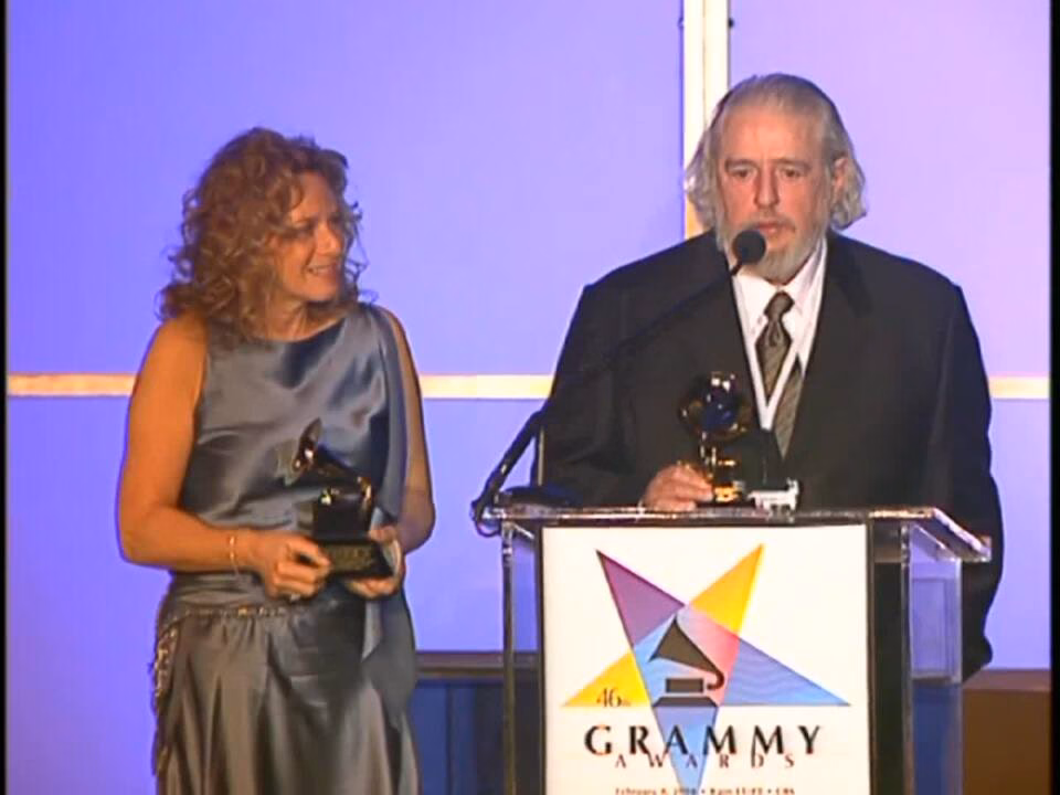 Gerry Goffin, Carole King: Trustees Award Acceptance