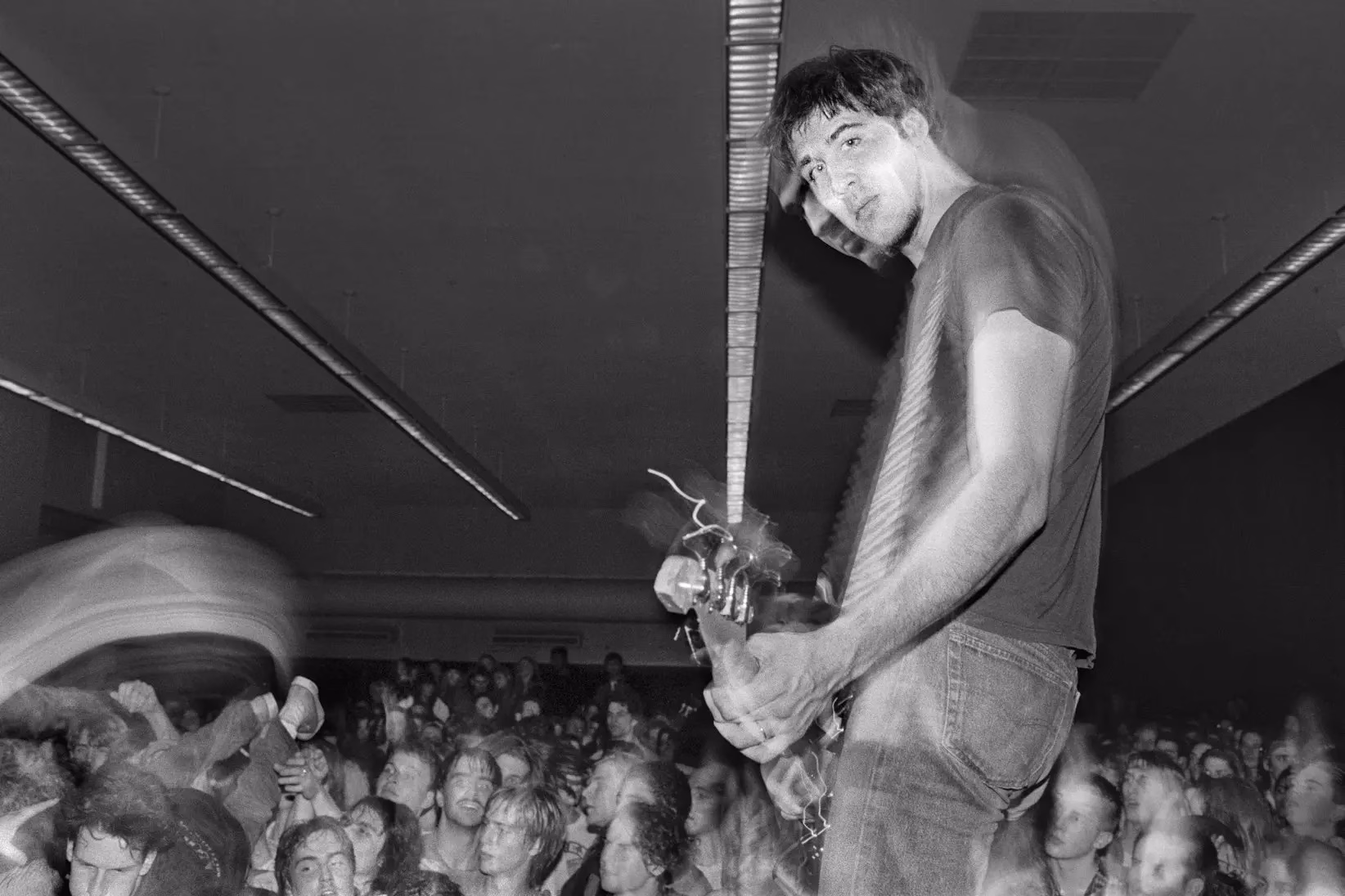 Krist Novoselic, University of Washington, Seattle, Jan. 6, 1990
