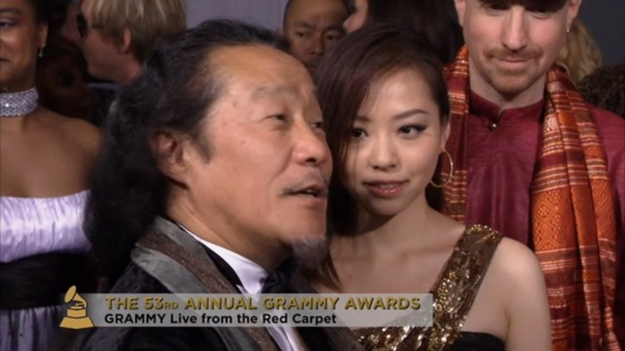 Kitaro on the red carpet
