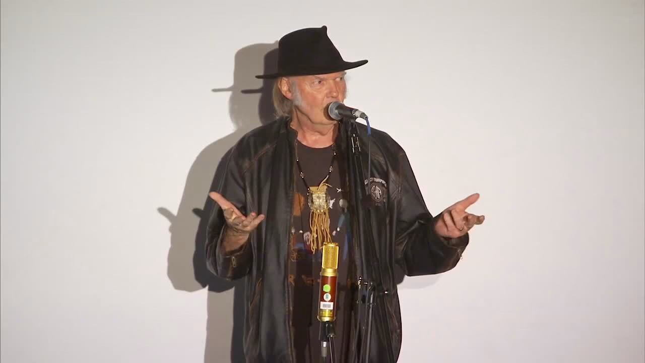 Neil Young: P&E Wing GRAMMY Week Celebration Speech