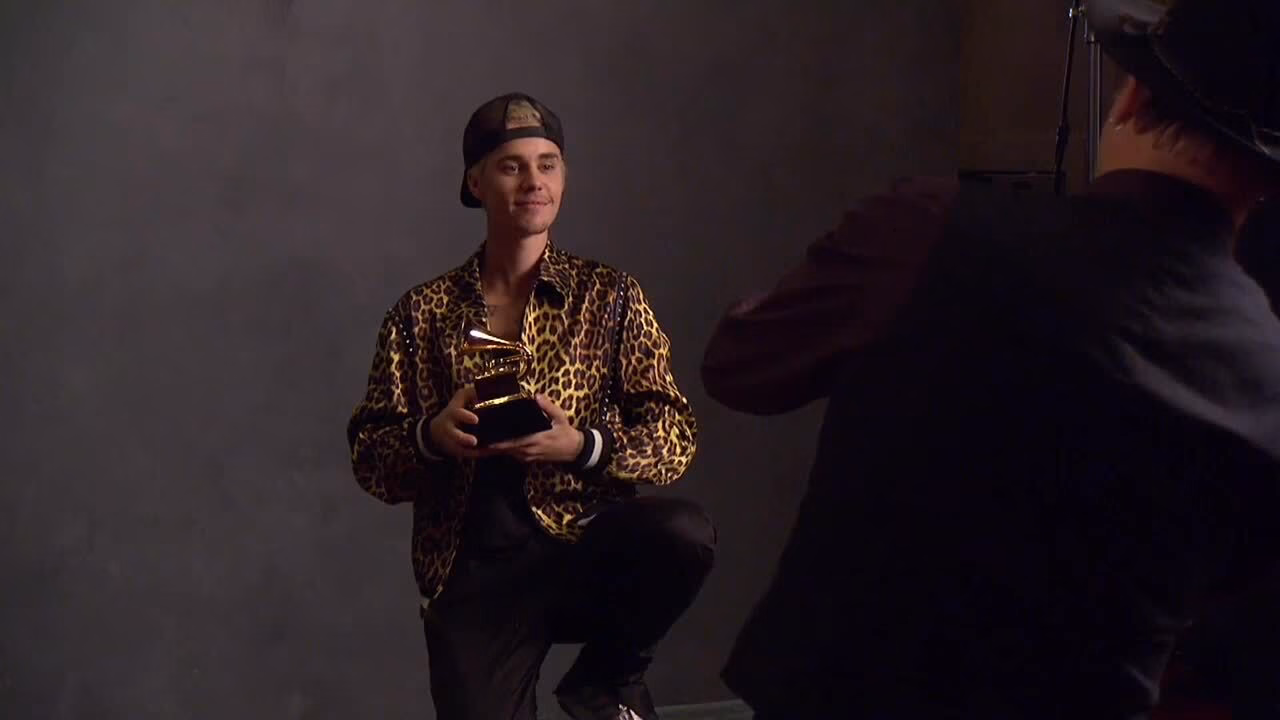 Justin Bieber: 58th GRAMMYs Backstage With Danny Clinch