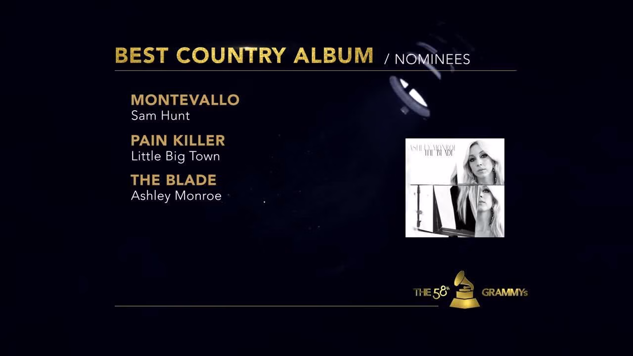 Best Country Album: 58th GRAMMY Nominees