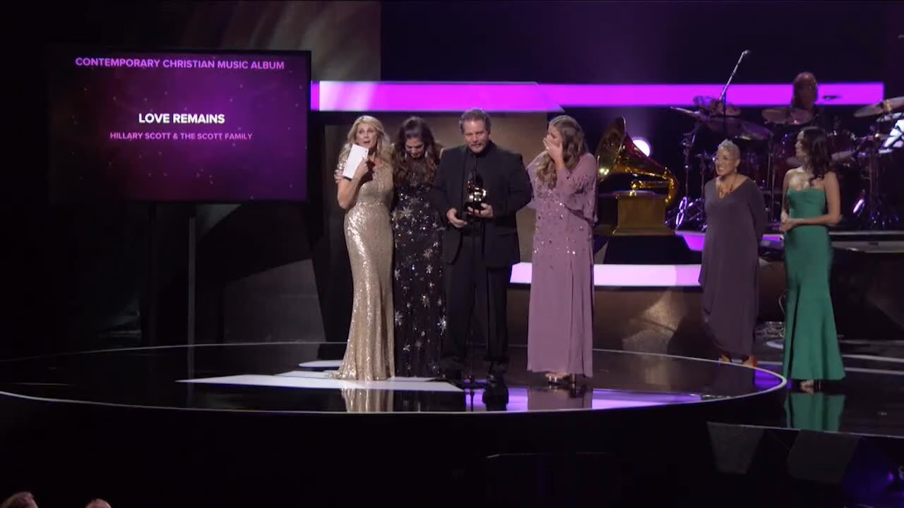 Hillary Scott & Family win Best Contemporary Christian Music Album