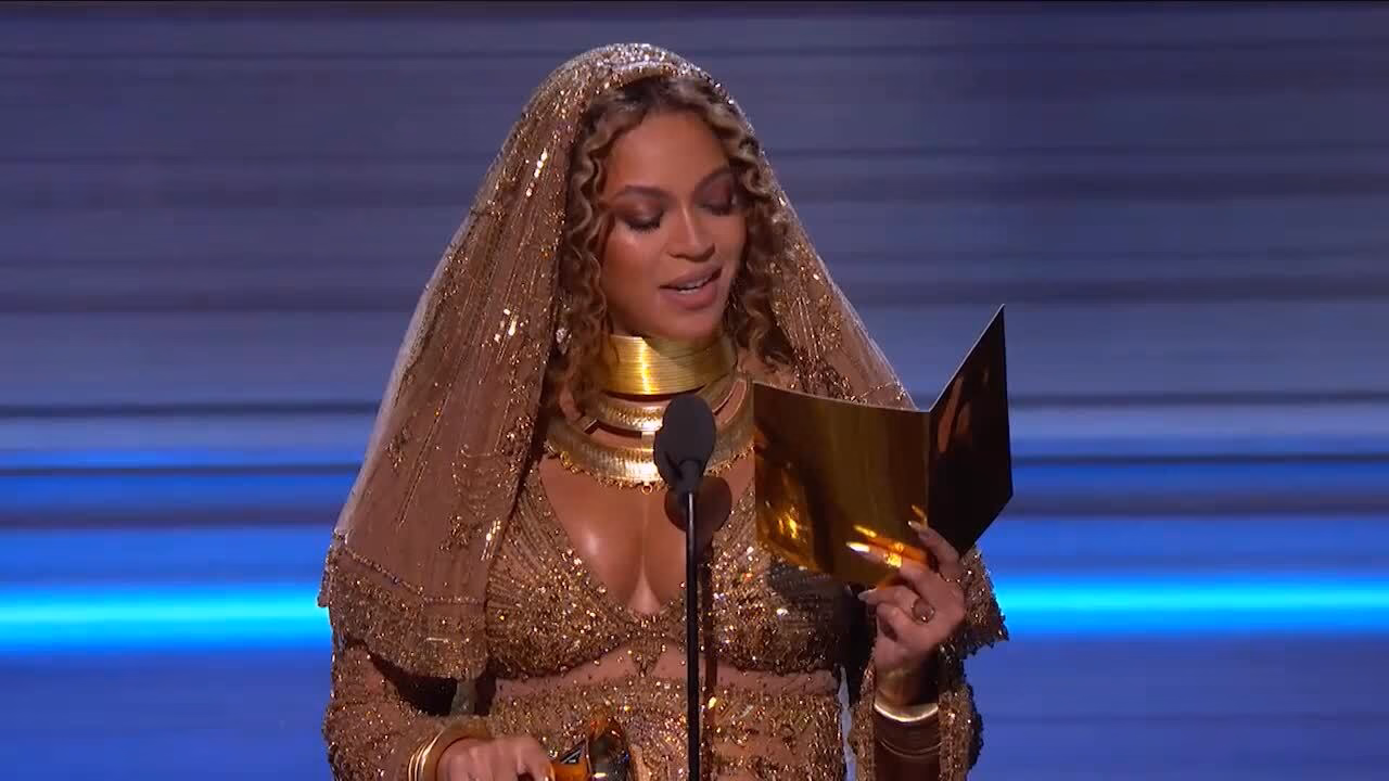 Beyoncé’s golden 2017 GRAMMY acceptance speech