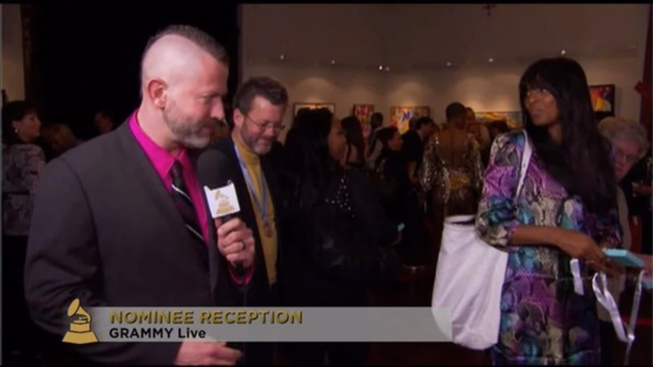 Blanton Alspaugh at Nominees Reception