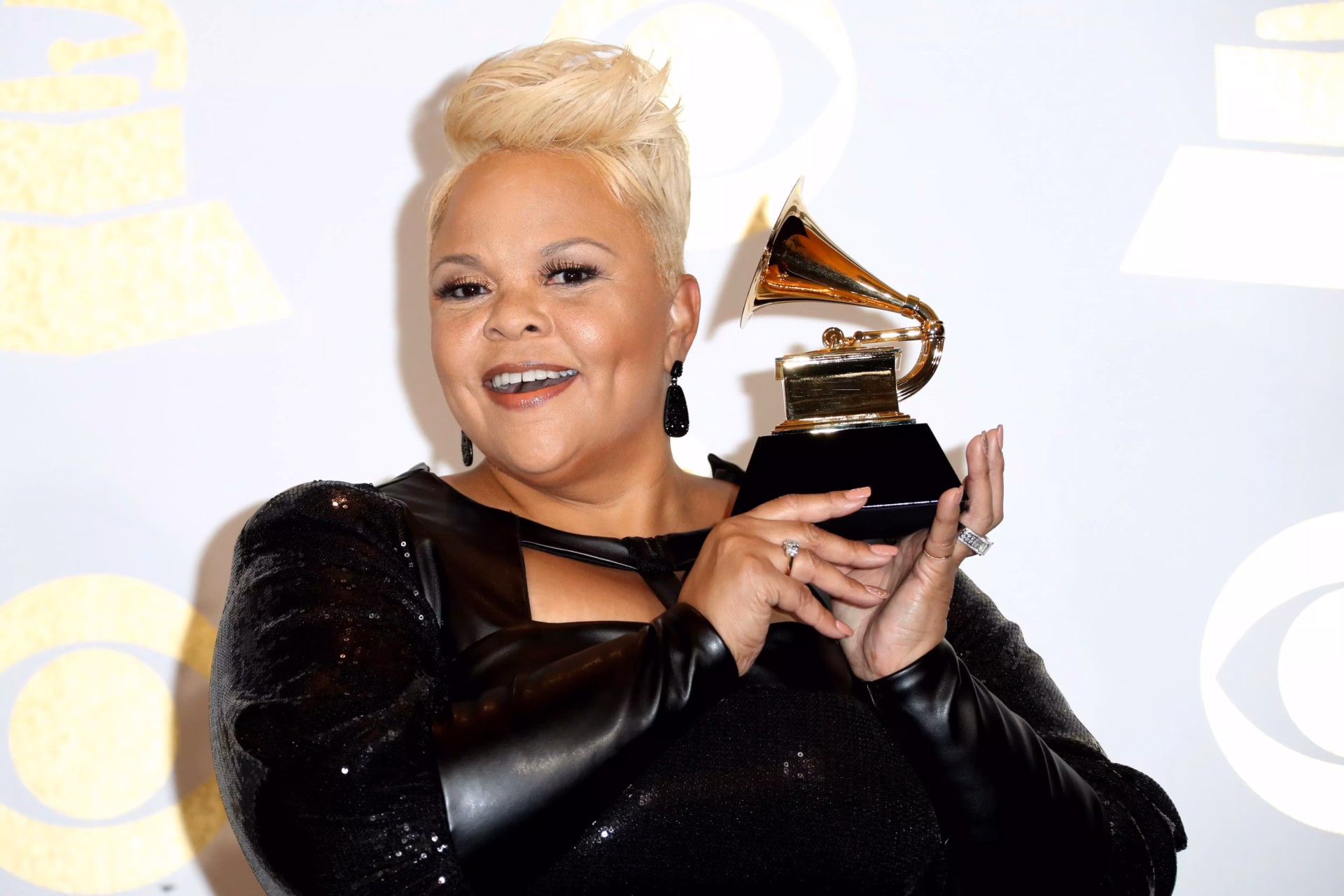 Tamela Mann at the 59th GRAMMY Awards on Feb. 12, 2017