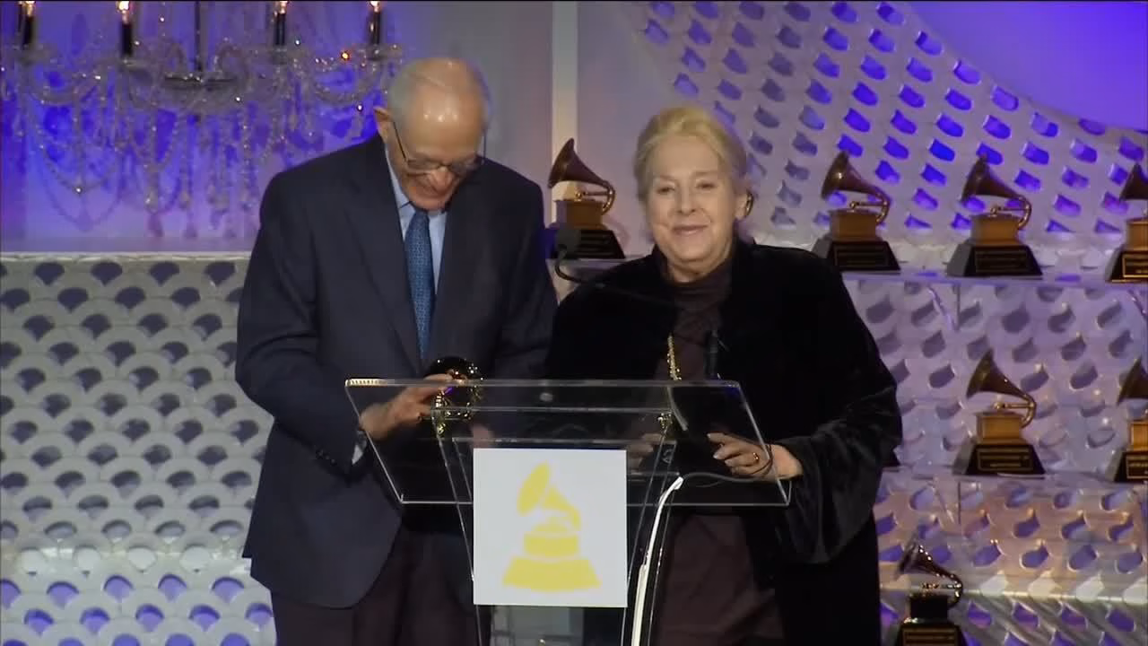Alan Bergman, Marilyn Bergman: Trustees Award Acceptance