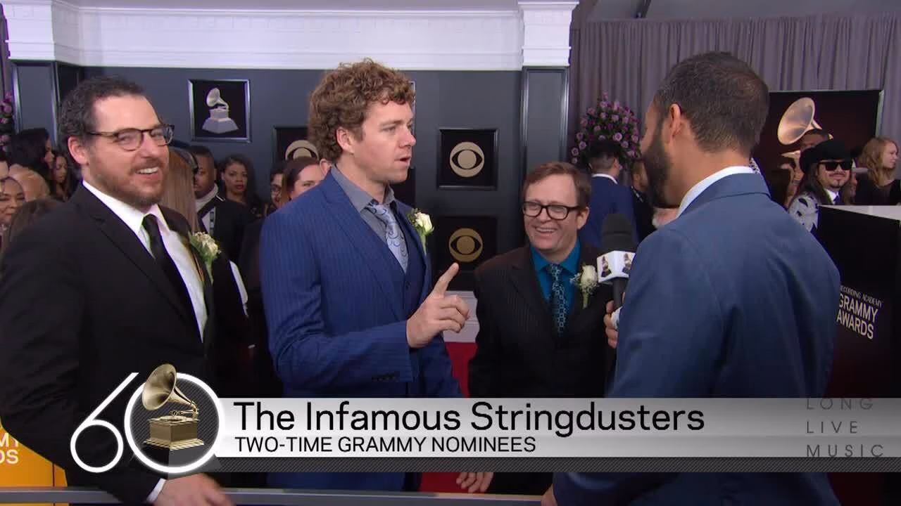 The Infamous Stringdusters Red Carpet Interview | 2018 GRAMMYs