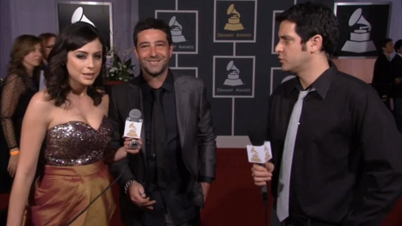 Sandy Vee on the red carpet