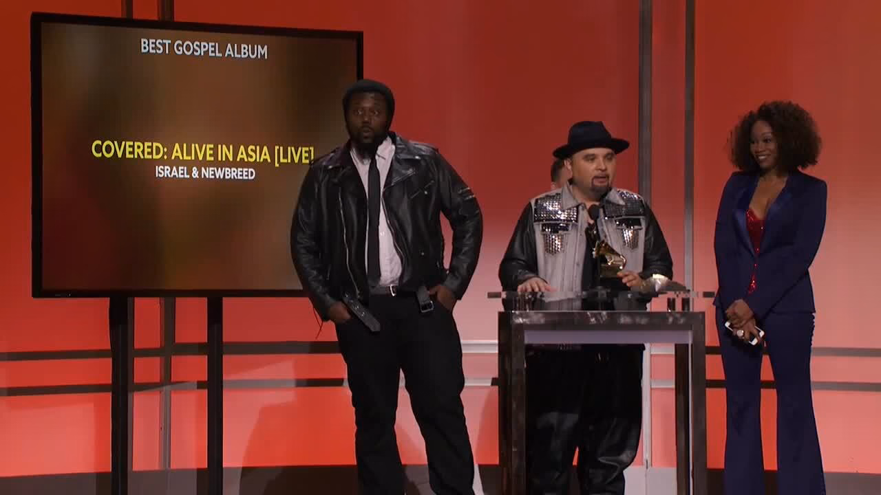 Israel & NewBreed Win Best Gospel Album