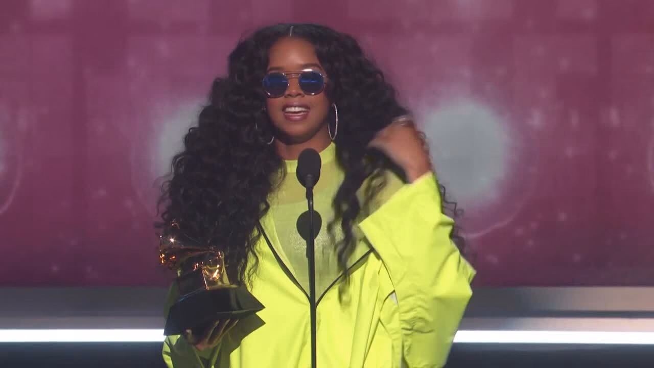 H.E.R. Wins Best R&B Album | 2019 GRAMMYs Acceptance Speech