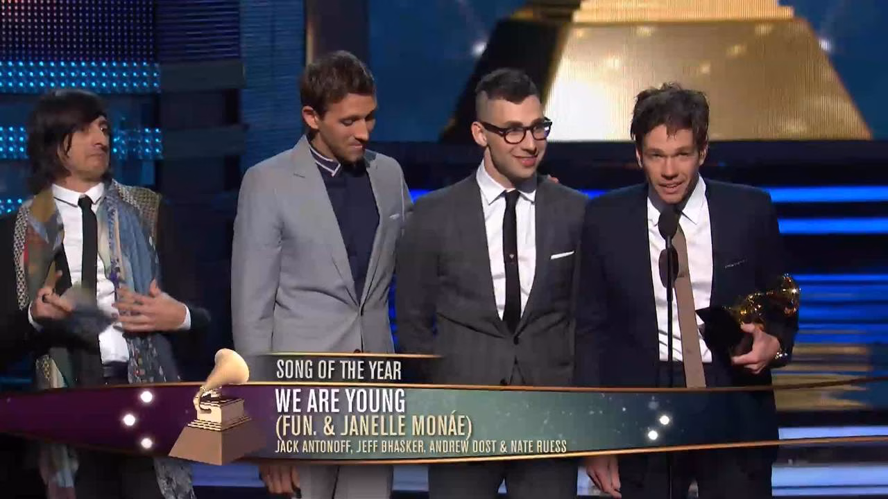 Fun. Win 2013 Song Of The Year GRAMMY for “We Are Young”