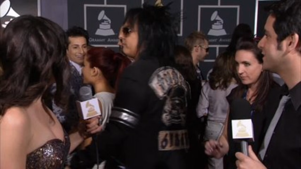 Nikki Sixx on the red carpet