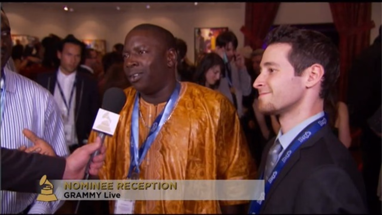 Best Contemporary World Music Album nominees at Nominees Reception