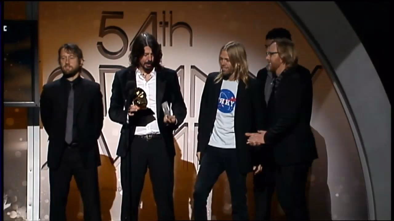 Foo Fighters Win Best Hard Rock/Metal Performance