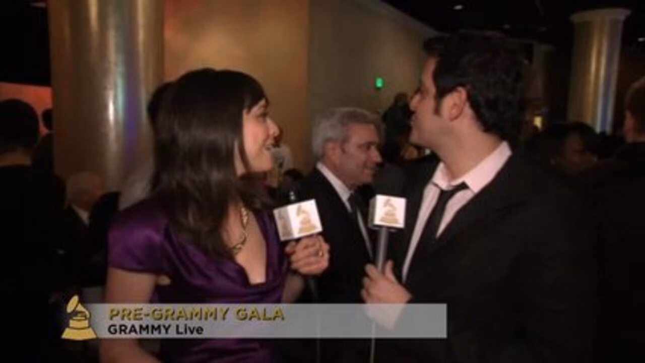 Usher at Pre-GRAMMY Gala