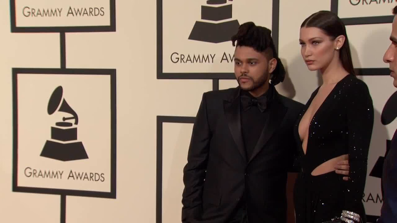The Weeknd: 58th GRAMMY Fashion Cam